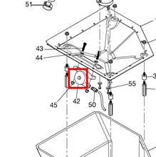 Load image into Gallery viewer, Graco 25V441 Vibrator,turbine Pneumatic - highlighted in parts diagram