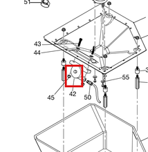 Load image into Gallery viewer, Graco 25V441 Vibrator,turbine Pneumatic - highlighted in parts diagram