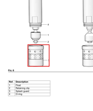 Load image into Gallery viewer, Graco 25V592 Kit,rplc,float,sensor,level - highlighted in parts diagram