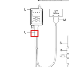 Load image into Gallery viewer, Graco 25V702 G-Mini Jockey Timer With Cable - highlighted in parts diagram
