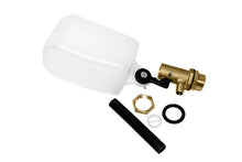Load image into Gallery viewer, 1/2" Male Brass Float Valve with Pipe for Water Holding Tanks, No Filter