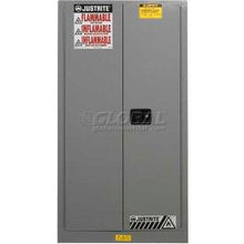 Load image into Gallery viewer, 12 Gallon Flammable Safety Cabinet, Piggyback, Gray - 891323