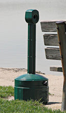 Load image into Gallery viewer, Justrite 1 Gallon Plastic Outdoor Ashtray, Personal Smoker&#39;s Ceasefire®, Adobe Beige - 26806B