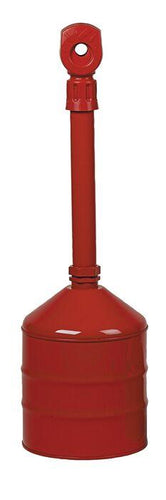 Justrite 26811R SMOKER, HVY DUTY STL, 5G, RD