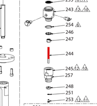 Load image into Gallery viewer, Graco 26A963 Kit,rod,plunger,hw - highlighted in parts diagram