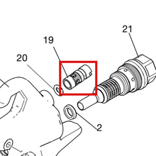 Load image into Gallery viewer, Graco 26B915 KIT,FAN,AIR,RAC - item 19 highlighted in the Graco 3A8099EN parts diagram