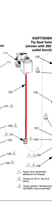 Load image into Gallery viewer, Graco 26B980 Rod,assy,tip,3/16diax200mm - highlighted in parts diagram