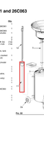 Load image into Gallery viewer, Graco 26C269 Kit, Probe Holder - highlighted in parts diagram