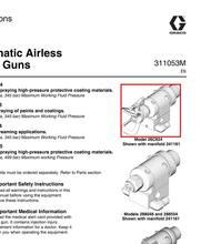 Load image into Gallery viewer, Graco 26C624 AL Auto Gun, Airless, XHD, 5000PSI - highlighted in parts diagram
