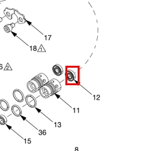 Load image into Gallery viewer, Graco 26D515 Kit,seal,lube,valve,elite,fwd - highlighted in parts diagram