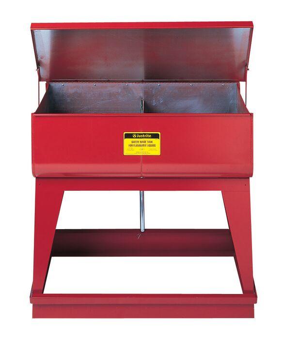 Justrite 27140 TANK,RINSE,FLR TWIN CHMB,8G RD
