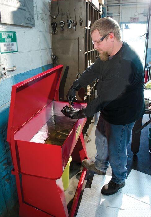 Justrite 27220 TANK,RINSE,FLOOR,STEEL,22G RD