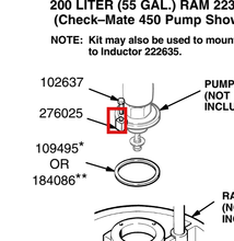 Load image into Gallery viewer, Graco 276025 Clamp - highlighted in parts diagram