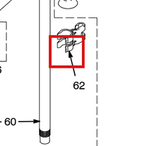 Load image into Gallery viewer, Graco 276888 Clip Prime Hose for HB 390, 395, 490, 495 - highlighted in parts diagram