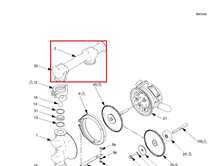 Load image into Gallery viewer, Graco 278378 Manifold,outlet Sanitary - highlighted in parts diagram
