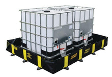 Load image into Gallery viewer, Justrite 6&#39; x 8&#39; x 12&quot;, 355 Gallon Spill Capacity, Drive Over Berm, Rigid-Lock QuickBerm®, Black - 28516