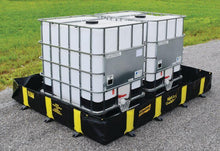 Load image into Gallery viewer, Justrite 6&#39; x 8&#39; x 12&quot;, 355 Gallon Spill Capacity, Drive Over Berm, Rigid-Lock QuickBerm®, Black - 28516