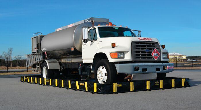 Justrite™ RIGID-LOCK All-In-One QUICKBERM®, DIMS. 12'W x 28'L x 12