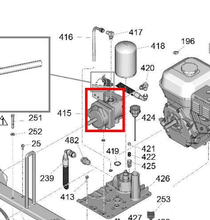 Load image into Gallery viewer, Graco 287179 Pump (includes 235, 414, 419, 429, 480) Repair Kit - highlighted in parts diagram