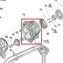 Load image into Gallery viewer, Graco 287463 3900 Housing Pinion Repair Kit - item 79 highlighted in the Graco 3A3389EN parts diagram
