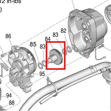 Load image into Gallery viewer, Graco 287653 3900 Combination Gear - item 84 highlighted in the Graco 3A3389EN parts diagram