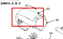 Load image into Gallery viewer, Graco 287900 Motor Shield - highlighted in parts diagram