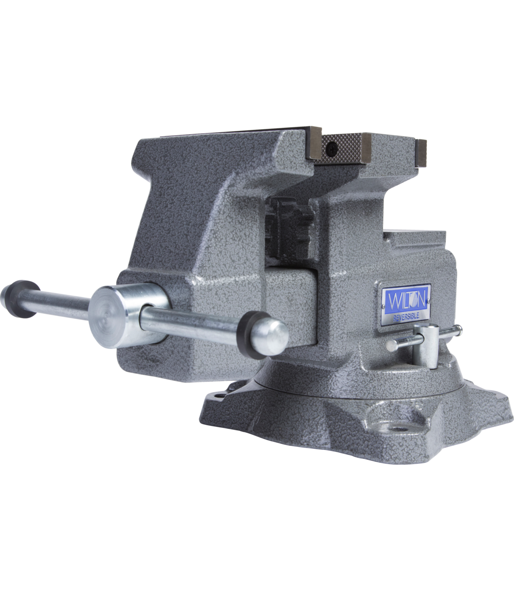 Wilton — 4650R Reversible Bench Vise 6-1/2” Jaw with Swivel Base