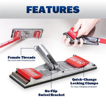 Load image into Gallery viewer, Marshalltown 29BWH Aluminum Sander Head - Female Threads - WBT (6/Pack)
