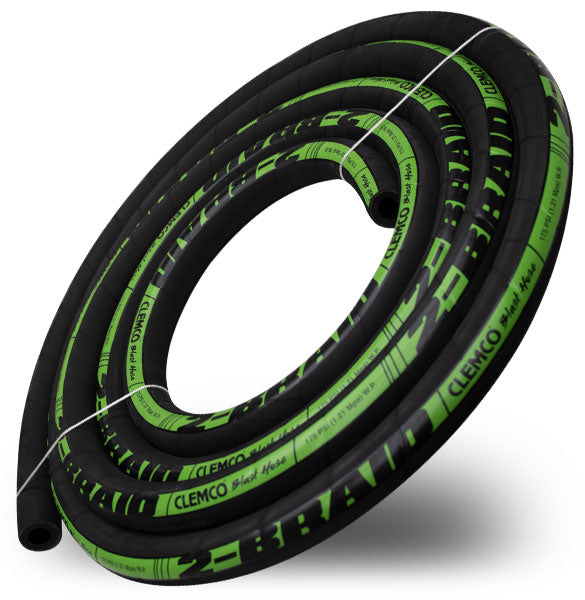 Clemco 01268 2-Braid Coupled Blast Hose - 1/2