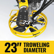 Load image into Gallery viewer, MechMaxx 5.8 HP 23 in Walk-Behind Concrete Power Trowel with Blades and Float Pan, PT22Z