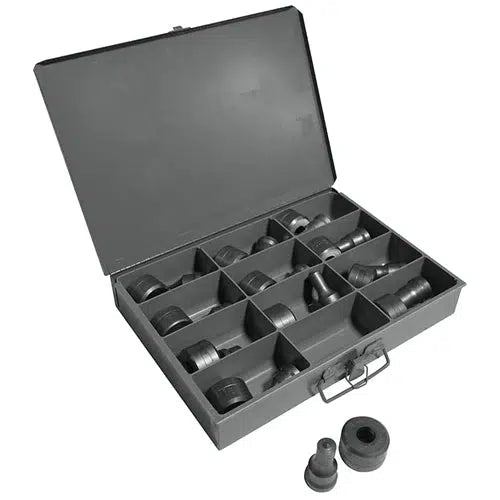 Edwards - 12 Piece Square Punch & Die Set with Storage Case