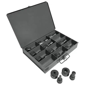 Edwards 12 Piece Round Punch & Die Set with Storage Case