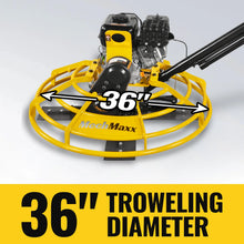 Load image into Gallery viewer, MechMaxx 5.8 HP 36 in Walk-Behind Concrete Power Trowel with Blades and Float Pan, PT36Z