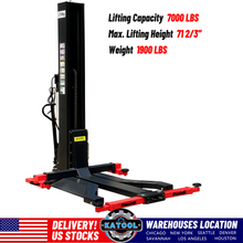 Load image into Gallery viewer, Katool KT-SPL 700 3 Ton Single Post Lift — view 7