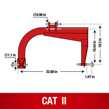 Load image into Gallery viewer, MechMaxx 8FT 3-Point Disc Mower, 6 Disc, 50-100HP Tractor, Cat.2, DM8