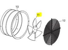 Load image into Gallery viewer, Replacement Heater Fan Ø350 - 18° for Blaze 200 Heater