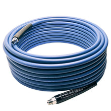 Load image into Gallery viewer, MTM Hydro 3/8" KobraJet Smooth Blue Hose, 4300 PSI, 150 FT - 29.5326