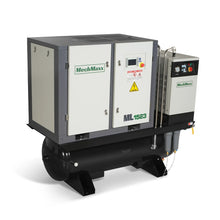 Load image into Gallery viewer, MechMaxx 15HP Combined Rotary Screw Air Compressor with Dryer &amp; 105-Gal ASME Tank | 45 CFM, 116 PSI, 230V 3-Phase - Industrial Grade