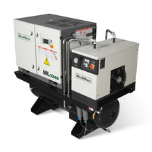 Load image into Gallery viewer, MechMaxx 10HP Combined Rotary Screw Air Compressor with Dryer &amp; 66-Gal ASME Tank | 32 CFM, 116 PSI, 460V 3-Phase - Industrial Grade