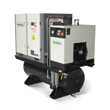 Load image into Gallery viewer, MechMaxx 20HP Combined Rotary Screw Air Compressor with Dryer &amp; 105-Gal ASME Tank | 78 CFM, 116 PSI, 460V 3-Phase - Industrial Grade