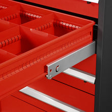 Load image into Gallery viewer, MechMaxx Heavy Duty Modular Drawer Cabinet - 9 Drawer, 59" H x 28.5" W x 28.5" D Tool Storage Organizer, Steel Construction