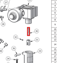 Load image into Gallery viewer, Binks 31-398 DRIVE SHAFT ASSEMBLY -- Ref 30, 15:1 Air Motor &amp; Agitator Manual 77-3139 EN [ English ]