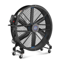 Load image into Gallery viewer, MechMaxx 59" Portable Industrial Fan with Variable High-Efficiency PMSM Motor,Mobile High Volume Floor Fan for Warehouse,Workshop &amp; Gym