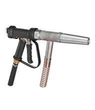 Load image into Gallery viewer, Clemco Sandblast Power Gun w/ 30-ft Air &amp; Material hose (NO HOPPER &amp; CART)