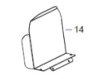 Load image into Gallery viewer, Upper Rear Panel Replacement Part for Flame 115 Heater