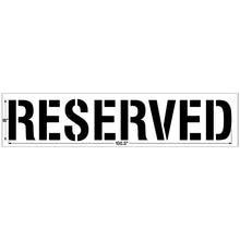 Load image into Gallery viewer, NewStripe RESERVED Stencil