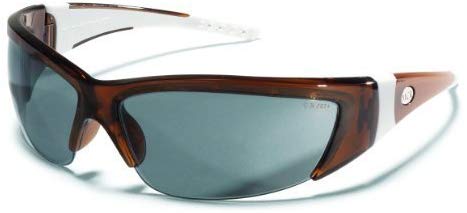 MCR  ForceFlex 2 Safety Glasses with Translucent Brown Frame and Gray Lens