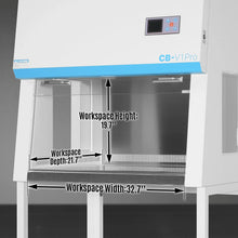 Load image into Gallery viewer, MechMaxx 39″ Wide CB-V1Pro Vertical Laminar Flow Clean Bench with HEPA Filtration &amp; UV Sterilization | ISO Class 5