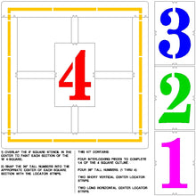 Load image into Gallery viewer, NewStripe 10003296 Official Four Square Game Stencil