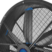 Load image into Gallery viewer, MechMaxx 59" Portable Industrial Fan with Variable High-Efficiency PMSM Motor,Tiltable Mobile High Volume Floor Fan for Warehouse,Workshop &amp; Gym